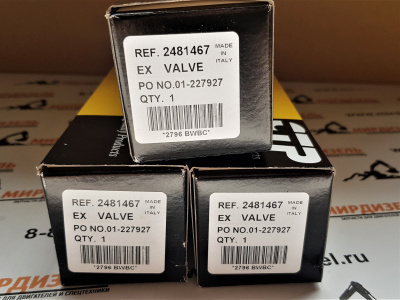 2481467 Клапан выпускной 248-1467, 2243030, 224-3030 (CTP)